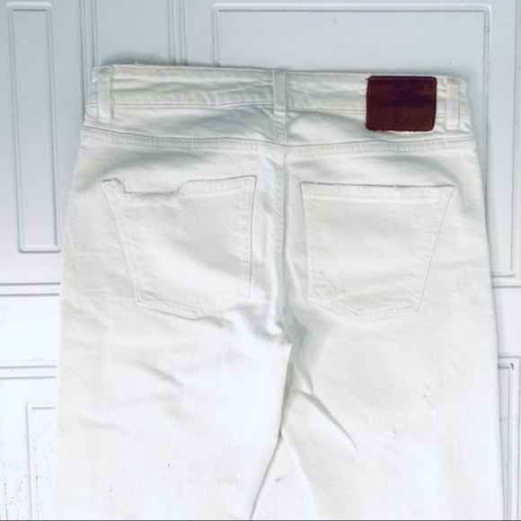 ZARA woman premium denim collection ripped distressed jeans women  4 - Picture 5 of 15